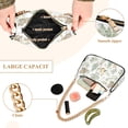 thumbnail image 2 of FORMRS Womens Shoulder Bag with Chain Strap Clutch Purse Cute Tote Handbag, Watercolor Forest Pattern, 2 of 7