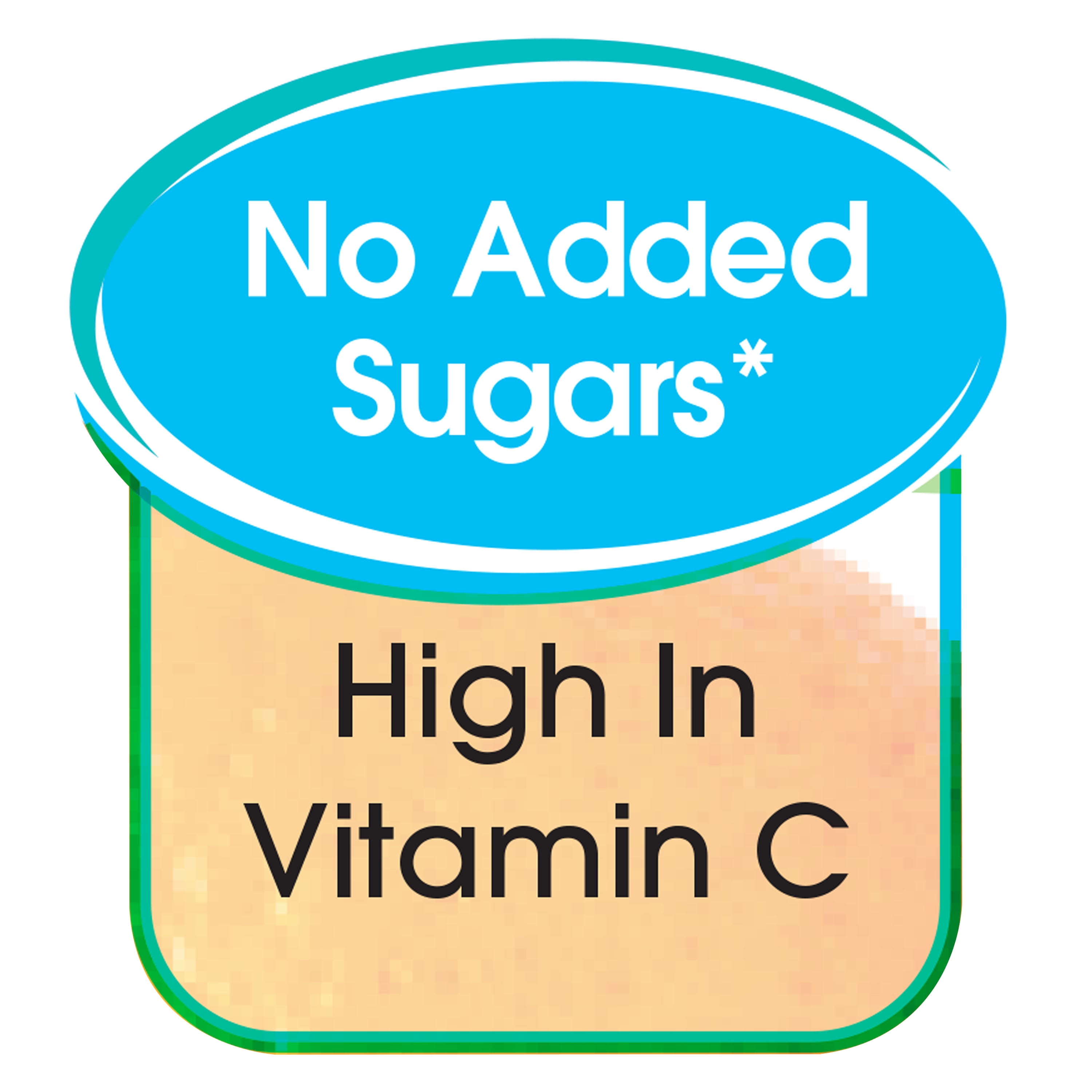 Great Value 100% Juice Orange Blend, 10 fl oz Bottles, 6 Count