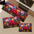 thumbnail image 3 of CCTFS A feast of flowers Kitchen Mat Rug - 1Pcs Perfect for Kitchen Counter, 16''*24'', Functional for Decoration, 3 of 10