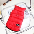 thumbnail image 1 of Ropa para mascotas, ropa para perros, otoño e invierno, ropa para perros pequeños, piernas, chaqueta acolchada de algodón, traje espacial de cinco colores, 1 of 5