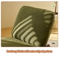 thumbnail image 5 of Comfy Glider Rocking Chair,Upholstered Comfy Accent Lounge Chair with Wood Frame and Padded Seat, Multiple Settings Wooden Rocking Chair for Living Room,Bedroom,Green, 5 of 9