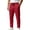 AA-Red, variant on QATAINLAV Hiking Travel Pants for Man Athletic Outdoor Sports Quick Dry Mesh Sweatpants Straight Leg Golf Pants with Pockets Red XL