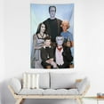 thumbnail image 3 of The Munsters Tapestry Wall Hanging, Elegant Wall Hanging Tapestries Wall Art for Bedroom Decor, Outdoor, Parties 40"x60", 3 of 7
