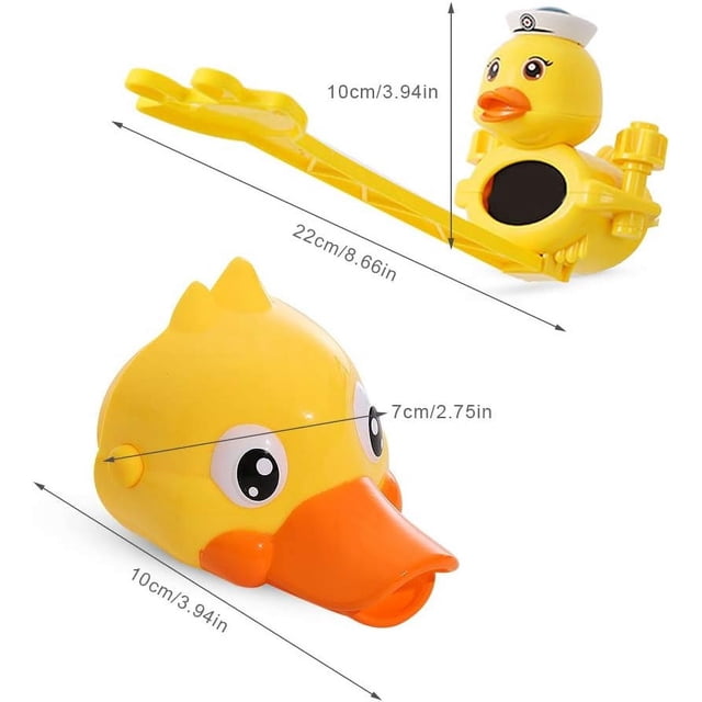 Extensor de manija de grifo para niños, diseño de grifo de dibujos animados para un lavado de manos seguro y divertido, extensor de lavabo de silicona duradero para niños pequeños, fácil de instalar