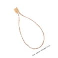 thumbnail image 2 of SKISUNO Brown Plastic Tag Rope 18x0.8x0.25in for Labeling Items 1000Set, 2 of 7