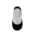 thumbnail image 2 of Calvin Klein Women's 3 Pair Cotton Invisible Liner Socks, Black, 5-7, 2 of 2
