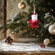 thumbnail image 5 of Adornos navideños, regalos navideños, adornos navideños, adornos festivos para árboles con copos de nieve y motivos navideños, manualidades navideñas hechas a mano, adornos colgantes, adornos de tela, 5 of 6