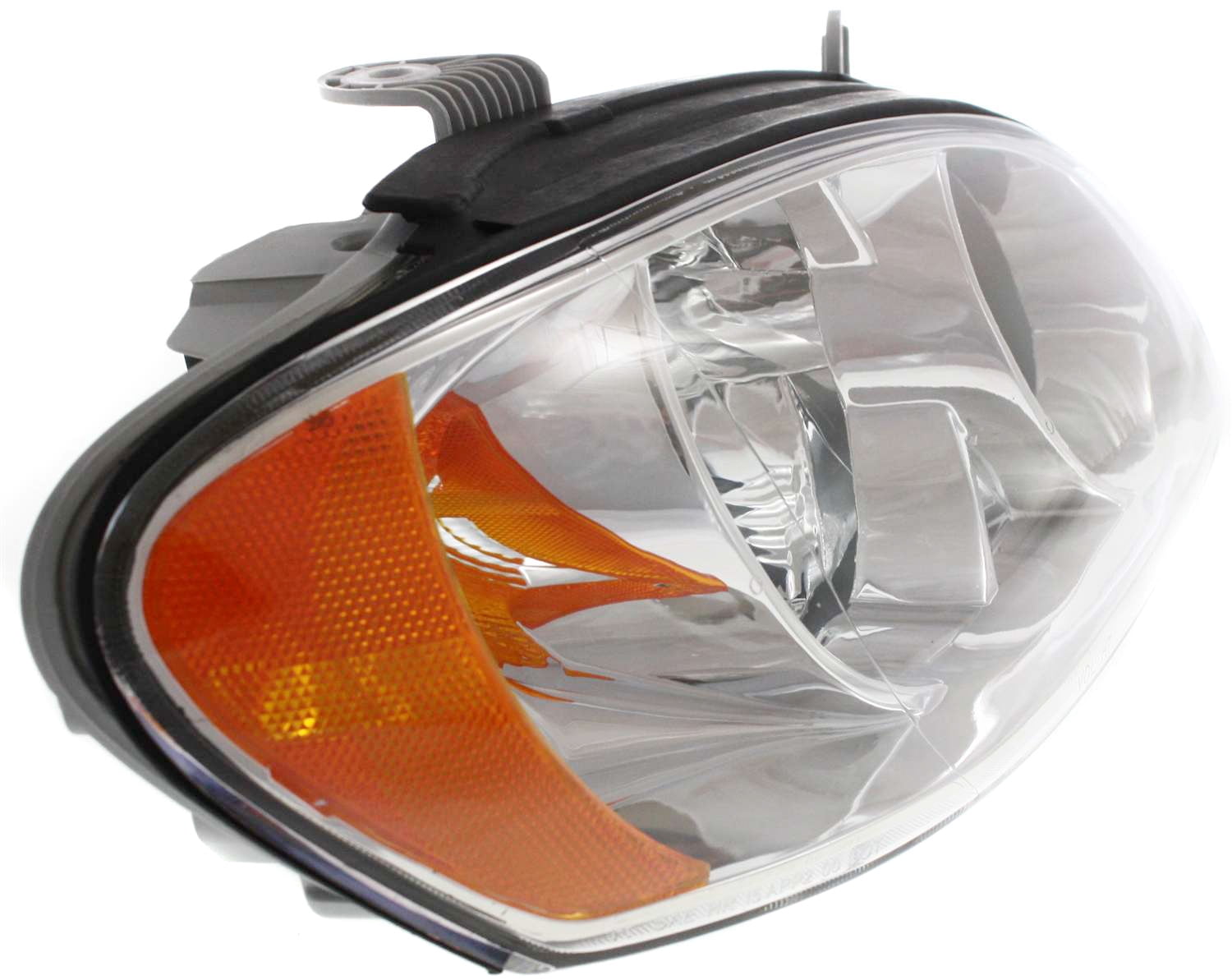 Headlight Compatible With 2002-2004 Kia Spectra Right Passenger Halogen With bulb(s)