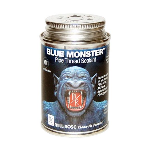 Blue Monster 4935458 Monster Blue Pipe Thread Sealant, 4 oz