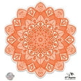 thumbnail image 1 of Detailed Mandala Beautiful Flower Design - 5" Vinyl Sticker - For Car Laptop I-Pad - Waterproof Decal, 1 of 1