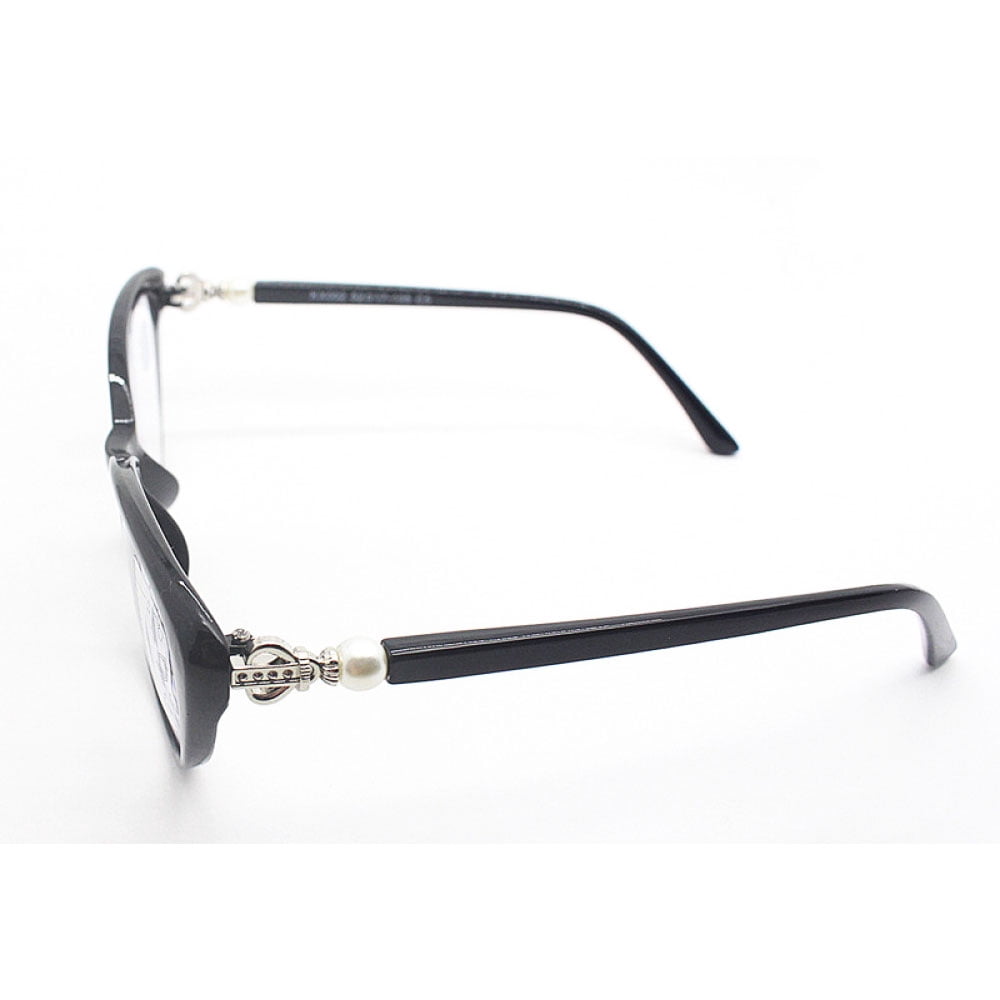 Blue Light Blocking Cat Eye Retro Progressive Multi-focus Reading Glasses 3.50 for Women, Black Readers +3.50 Strength