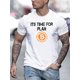 thumbnail image 1 of IT'S TIME TO MAKE PLANS Print Men'S Crew Neck Short Sleeve T-shirt, Polyester Casual Summer Tee, Regular Fit, Slight Stretch, 180g/m², Adult, Patterned, Crew Neck, 1 of 6