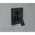 thumbnail image 3 of DROP Bath and Kitchen DR091031 Square Wall Mount Shower Set in Black Color, 3 of 4