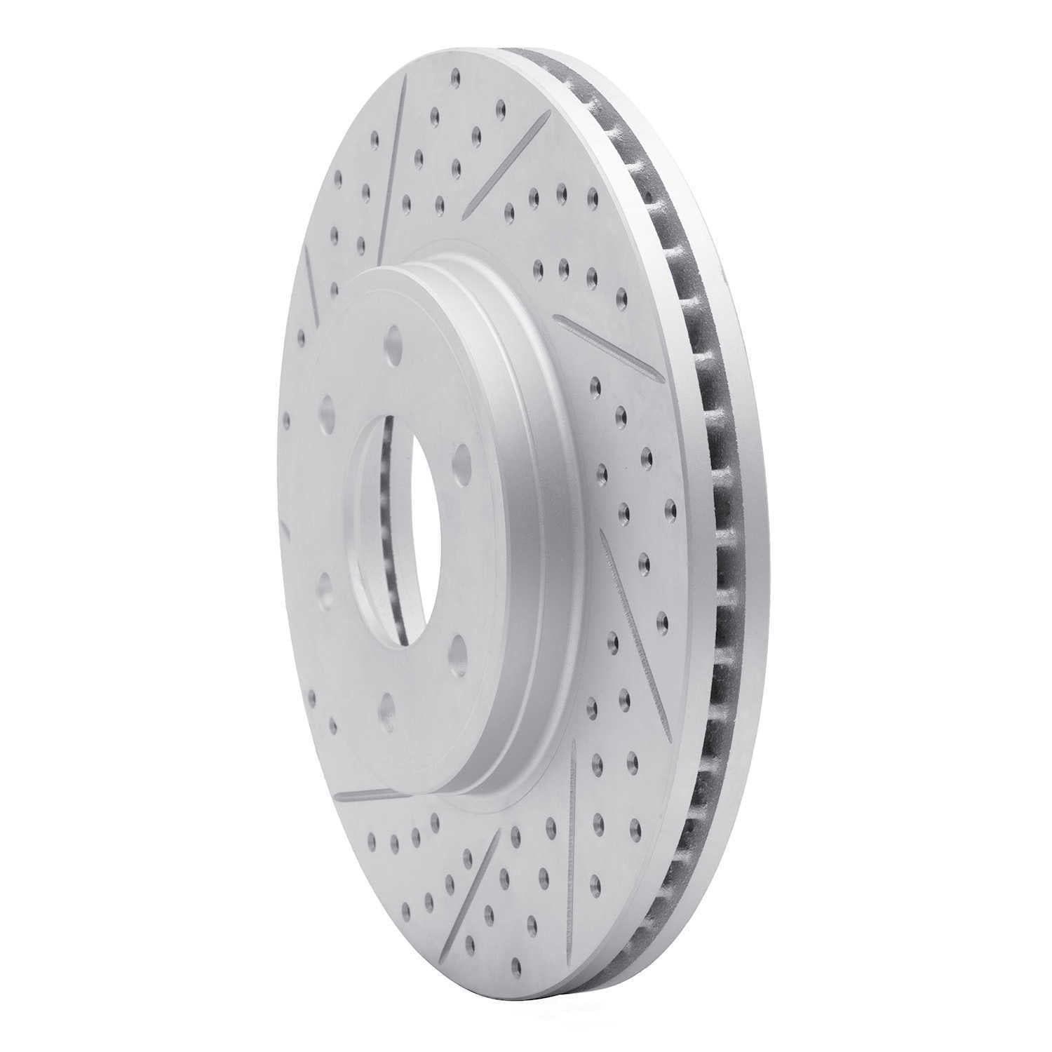 Dynamic Friction Company 830-47069L DFC Geoperformance Rotor - Drilled and Slotted
