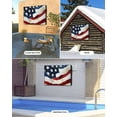 thumbnail image 4 of Vintage Flag Outdoor TV Cover 48 to 50 Inch Weatherproof, Abstract Independence Day Oil Painting 600D Oxford TV Covers with Waterproof Zipper, Outside Flat TV Screen Protector Size 48"Wx30"Hx4.5"D, 4 of 7
