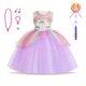 thumbnail image 1 of Vestido de tutú de princesa para niñas, vestido de fiesta de lentejuelas de arcoíris Pastel, vestido de fiesta de cumpleaños zhangyuxiang unisex, 1 of 2