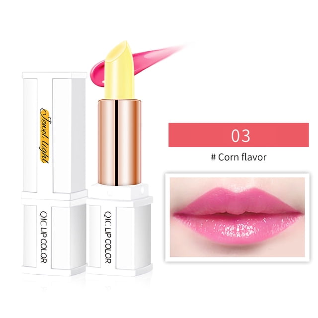 Fiudx Lápiz Labial de Zanahoria con Miles de Colores Que Cambian de Color, Antiadherente, Hidratante, 2 Unidades