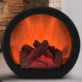 thumbnail image 1 of Simulación de chimenea, linterna con efecto de llama parpadeante, luz LED, mesa USB/batería, lámpara de noche, adorno de decoración int, 1 of 8