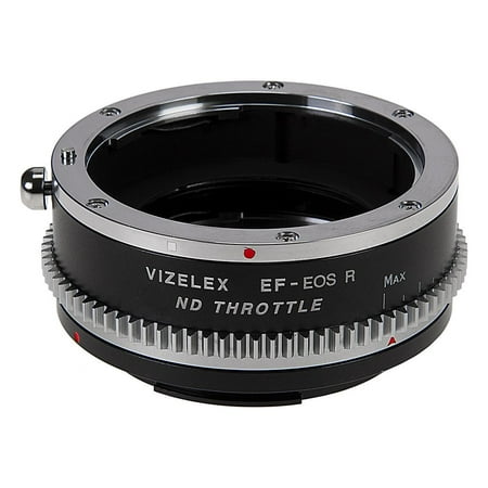 UPC: 0847372046409 | Vizelex ND Throttle Lens Mount Adapter Compatible with Canon EOS EF (NOT EF-S) DSLR Lens to Canon RF Mount Mirrorless Camera Body with Built-In Variable ND Filter (1 to 8 Stops)