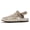 Beige, variant on Men's Woven Closed-Toe Sandals, Breathable Beige and Tan Casual Summer Shoes