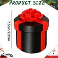 thumbnail image 3 of Funny Nested Screw Prank Box, Reusable 4 Layer Puzzle Gift Box with Red Bow, Annoying Twist Unboxing Game, Storage Box for Gift Cards Cash Jewelry for Holiday Party, 3 of 5