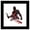Black Framed Version, variant on Gallery Pops Marvel Comics Daredevil - Billy Club Action Graphic Wall Art, Unframed Version, 12" x 12"