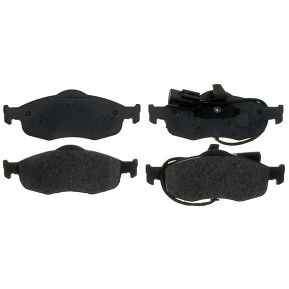 Raybestos R-Line Semi-Metallic Brake Pads Fits select: 1999 FORD CONTOUR SE/COMFORT/SPORT, 1999-2002 MERCURY COUGAR