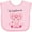 AD-Pink, variant on Inktastic Aditi My Gigi Loves Me Pink Elephant Beautiful Girls Baby Bib