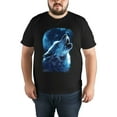 thumbnail image 4 of Men Summer CasualWolf (1) Graphic Print Round Neck Short Sleeve T Shirt Tee Tops Basic Vacation Wear Sizes XS-5XL, 4 of 5