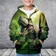 thumbnail image 2 of Sudaderas con capucha de animales, dinosaurios, sudaderas con cremallera impresas en 3D, sudaderas para niños y niñas, sudaderas de moda para niños, sudaderas con capucha de manga larga de gran tamaño, 2 of 4