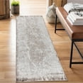 thumbnail image 2 of MDA Rugs Petra Collection Contemporary Area Rug Brown Runner 2'8'' x 8'1'' 8' Runner Entryway, Living Room, Bedroom, 2 of 5