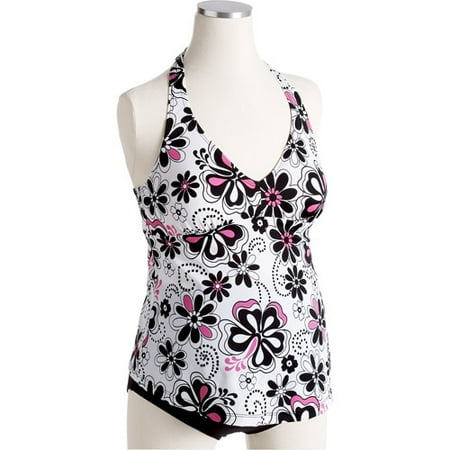 Maternity 2-Piece Pop Rock Halter Tankini