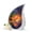 Flamingo-1, variant on VALERASH Flamingo Teardrop Memorial Urns for Human Ashes Adult Man & Women Set of 1 Large & 4 Keepsake - Blue Drop Cremation Urns for Human Ashes - 10 & 3 Inch