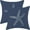 Starfish Navy Blue, variant on Coastal Pillow Covers 20x20 Inch Set of 2 Coral Branch Ocean Themed Beach Decor Throw Pillows Turquoise Navy Blue Beachy Nautical Summer Outdoor Decorative Cushion Cases for Couch Decorations