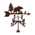 thumbnail image 4 of EZ Vane Bear Weathervane | Garden Mount | 14 Gauge Steel | Sealed Ball Bearings | Home or Garden, 4 of 7