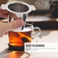 thumbnail image 5 of Minkissy Stainless Steel Tea Strainers for Infuse Tea Leaves 1Set, 5 of 5