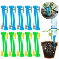 Luxtrada 20 Packs Adjustable Self Watering Spikes Automatic Drip Irrigation Plant Waterer for Garden Plants Indoor & Outdoor