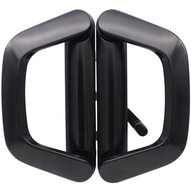 Cerradura de gancho unilateral bilateral, cerradura de acoplamiento, cerradura de puerta corrediza, cerradura de puerta corrediza plana, cerradura de puerta de balcón de aleación de aluminio, manija