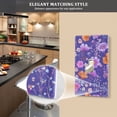 thumbnail image 5 of Yayeee Blank Wall Plate Cover 1-Gang 4.5"x2.7" Home Unused Decorative Outlet, Purple Wildflowers Pattern, 5 of 7