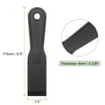 thumbnail image 2 of 10pcs Putty Scraper 1.5" Width 6mm Thin Flexible Plastic Putty Knife for Taping Painting, 2 of 5
