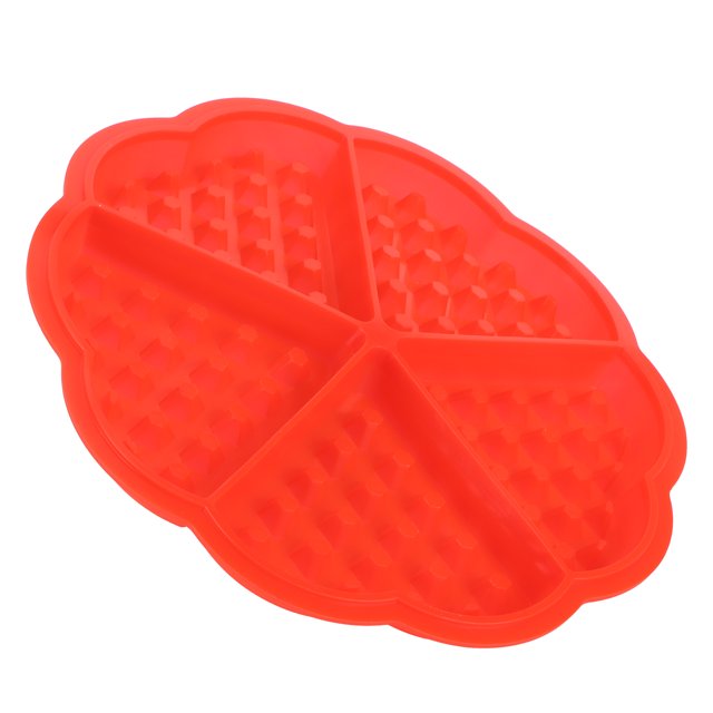 Outil de gaufre en silicone, outils antiadhésifs à muffins à gâteau à gâteau réutilisable Flexible Poule de pâte à pied pour biscuit biscuit gâteau au chocolat Savon