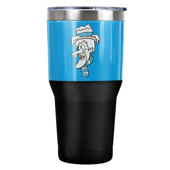 The Year Without A Santa Claus Snow Miser Stainless Steel Tumbler 30 oz Coffee Travel Cup, Vacuum Insulated & Double Wall with Leakproof Sliding Lid