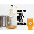 thumbnail image 6 of HOMEZY - O.G. Orange Golden - Beer Making Kit - Make Your Own Craft Beer - Complete Equipment and Supplies - Starter Home Brewing Kit - 1 Gallon, 6 of 10