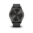 thumbnail image 2 of Garmin vívomove Trend, elegante reloj inteligente híbrido, batería de larga duración, manecillas dinámicas y pantalla táctil, negro, 2 of 5