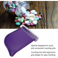 thumbnail image 3 of ZOUSSIQI Pills Counting Tray Right Hand Counting Tray with Spatula Dispenser Counter Tray for Tablets Vitamins CA919-8932, 3 of 9