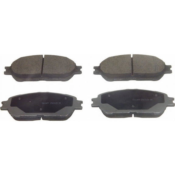 Front Brake Pad Set - Compatible with 2004 - 2010 Toyota Sienna 2005 2006 2007 2008 2009