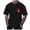 Black, variant on Mens Tops Vintage Distressed Canada Maple Leaf Mini Print Tshirts Loose Fit Short Sleeve Crew Neck Canada Day Patriotic Casual Daily Holiday Wear Tees