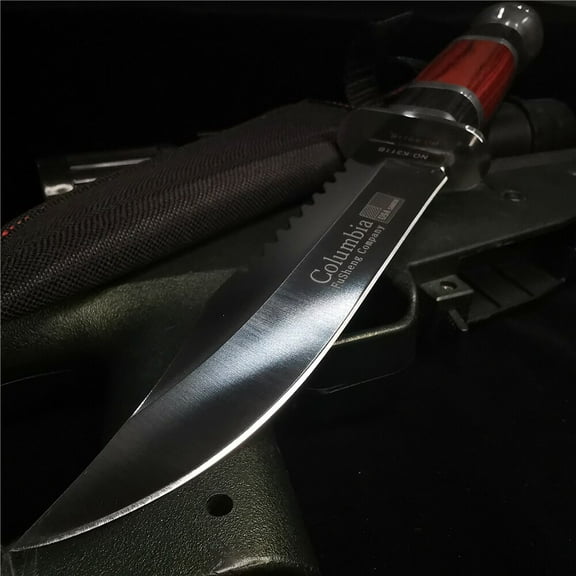 DOOM BLADE 4.34 in Fixed Blade Tactical Knife, with Sheath