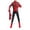 Red Gray, variant on Halloween Black Spider Superhero Costume, Pop Cosplay Fancy Dress Costumes, Halloween Stage Performance Spider Outfit-Jumpsuit+Mask, Boys Birthday Party Dress Up Costumes, Black/110