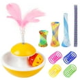 thumbnail image 1 of 9 Pcs Jouet Interactif pour Chat Gobelet Amusant pour Chaton Jouet Tube à Ressort Jouet Ressort pour Chat, 1 of 10
